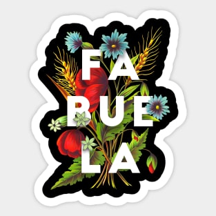 Fabuela Sticker